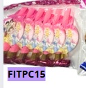 [FITPC15] Trompetitas para cumpleaños 6 piezas