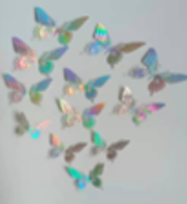 [HDS-9] MariposasTORNASOL -12 mariposas por paquete