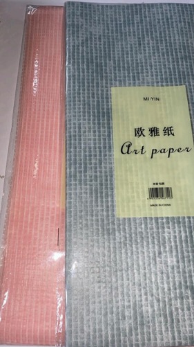 [HJN08-14V] Papel Coreano Tela Impermeable paquete de 20 pliegos 57x57cm