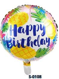 [S-0108] Globos de 18 pulgadas Frases