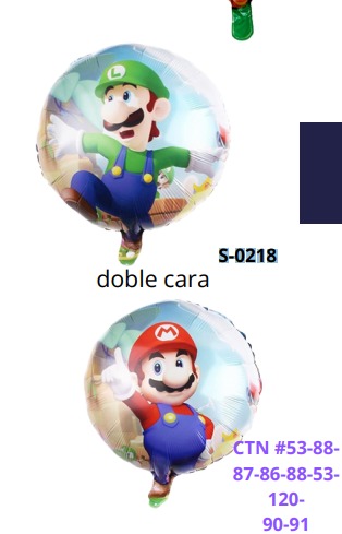 [S-0218] Globos Caricaturas 18 Pulgadas