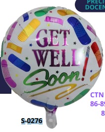 [S-0276] Globos de 18 pulgadas Frases