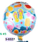 [S-0327] Globos Caricaturas 18 Pulgadas