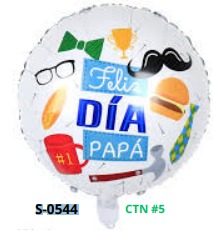 [S-0544] Globos de 18 pulgadas Frases