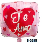 [S-0618] Globos de 18 pulgadas Frases