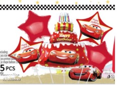 [TZ-K5066] SET GLOBOS 5 PIEZAS