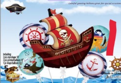 [TZ-K5101] SET GLOBOS 5 PIEZAS