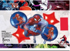 [TZ-K5212] SET GLOBOS 5 PIEZAS