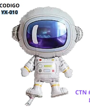 [YX-010] Globo ASTRONAUTA 30 pulgadas