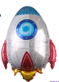 [YX-011] Globo COHETE 29 pulgadas