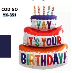 [YX-351] Globo PASTEL 40 pulgadas