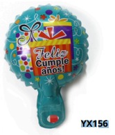 [YX156] Globos de 5 Pulgadas Frase FELIZ CUMPLEAÑOS